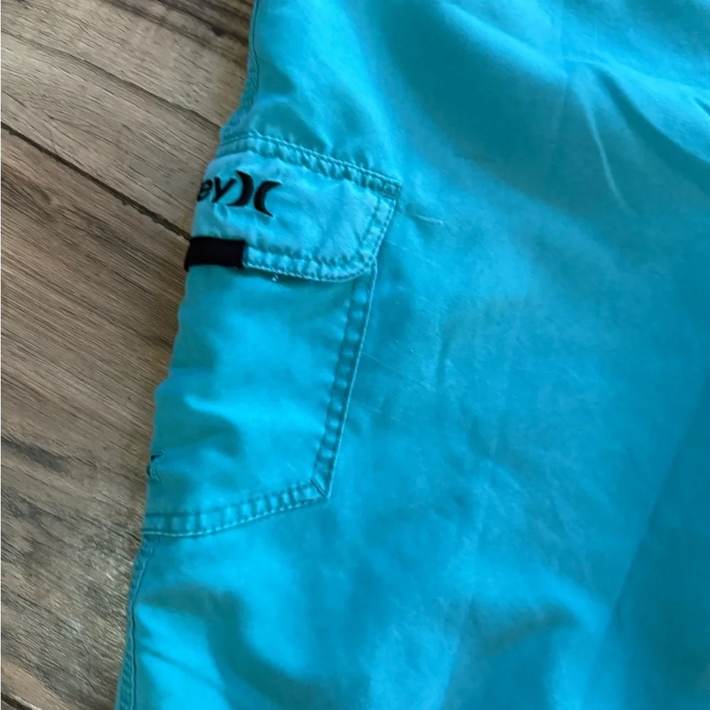 Hurley Men's Blue Swim Shorts! EUC